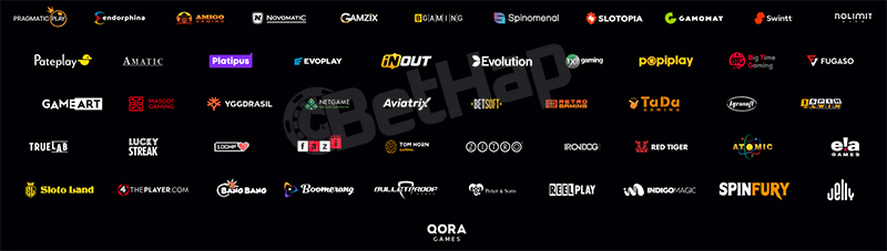 NV Казино Софтуерни доставчици