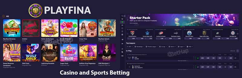 Playfina Casino and Sports Betting