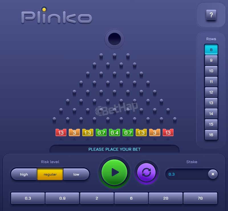 How to Play Plinko Game?