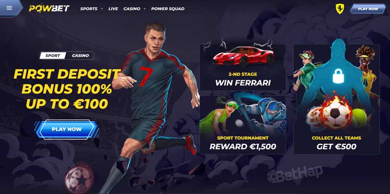 Powbet Casino Interface and Navigation