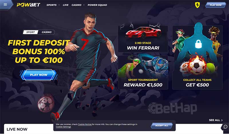 Powbet Mobile Version