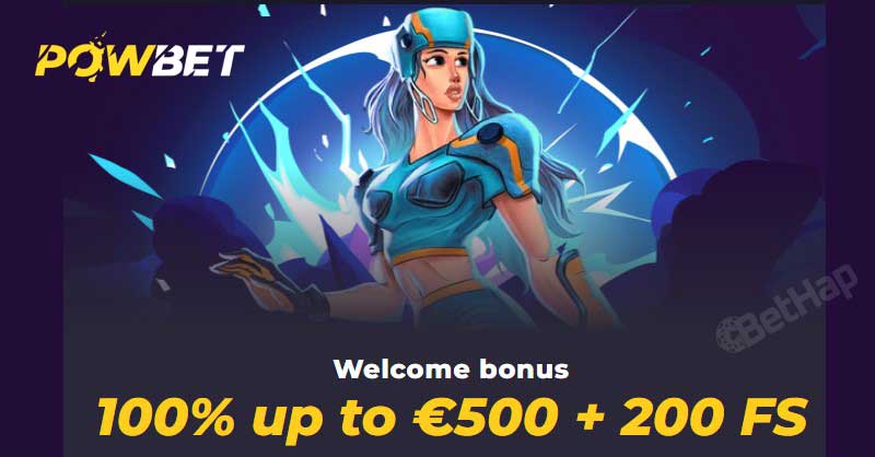 Powbet Welcome Offer for Casino