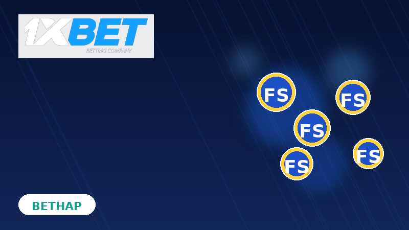 1xBet free spins bonus