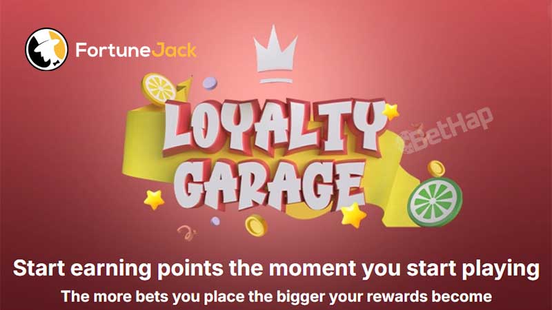 Fortunejack Loyalty Garage &ndash; Rewards That Drive You Forward