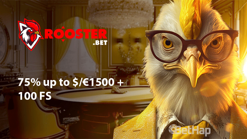Rooster Casino Fourth Deposit Bonus