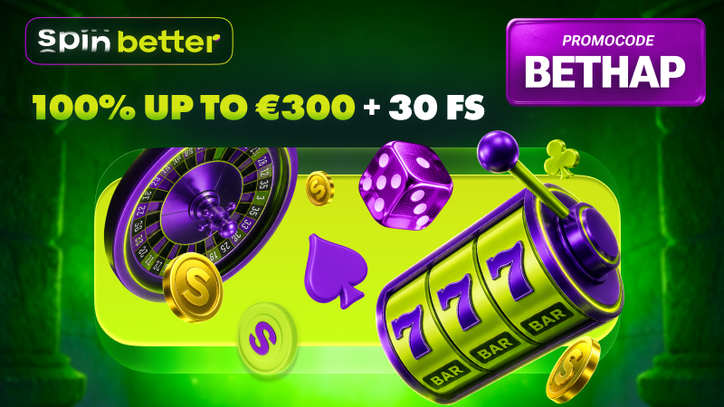 Spinbetter Casino Welcome Bonus up to &euro;1,500