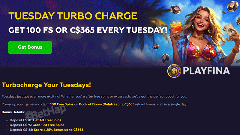 Turbocharge Your Tuesdays with Playfina