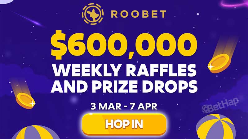 Win Big This March at Roobet – $600K+ in Prizes!