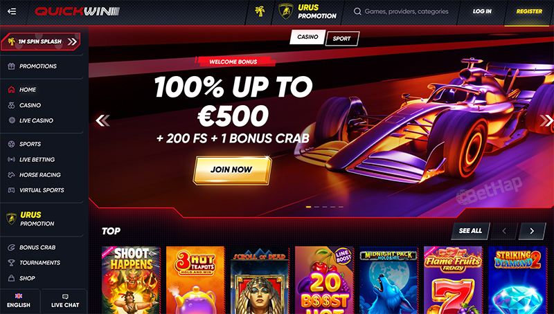 Quickwin Design and Interface