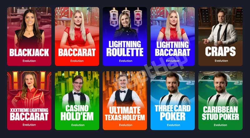 Rollbit Live Casino