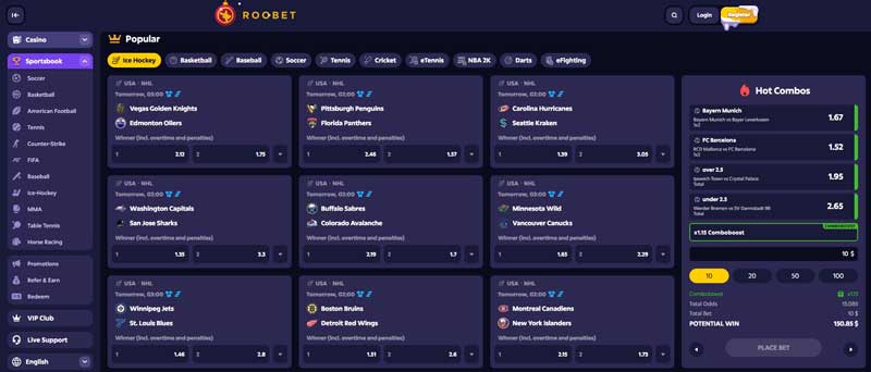 Roobet Sports Online Gaming