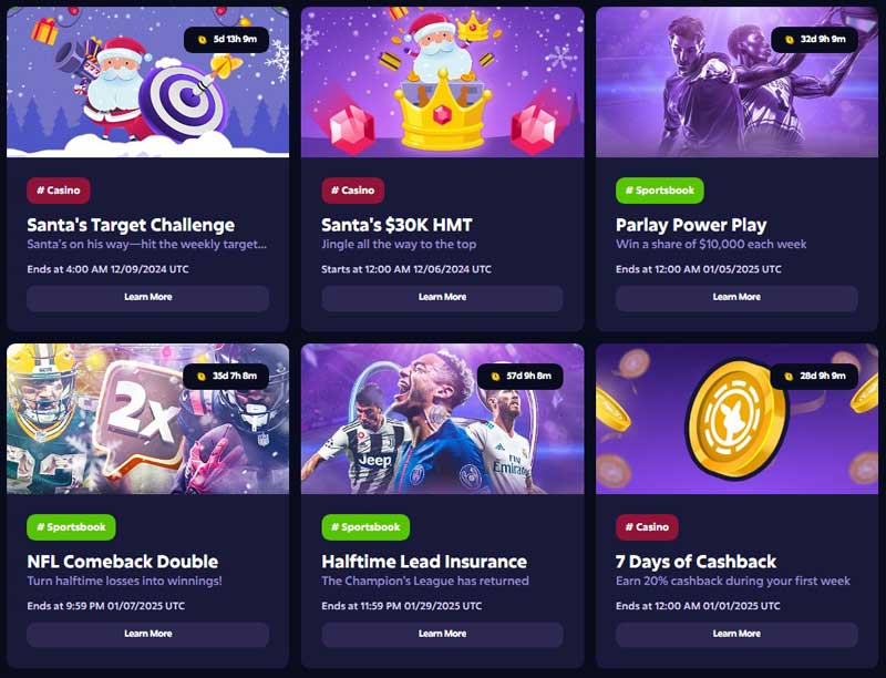 Roobet Casino Bonuses & Promotions