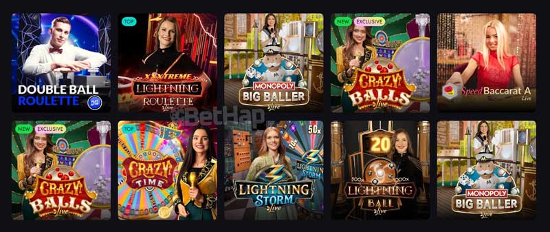 Rooster Live Casino