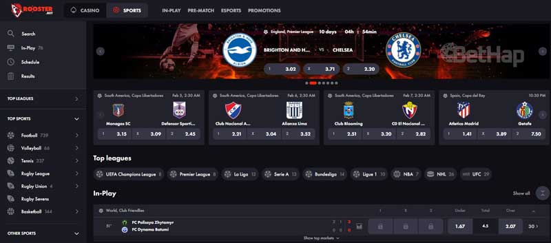 Rooster Sports Betting