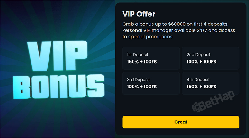 Snatch Casino VIP Bonus