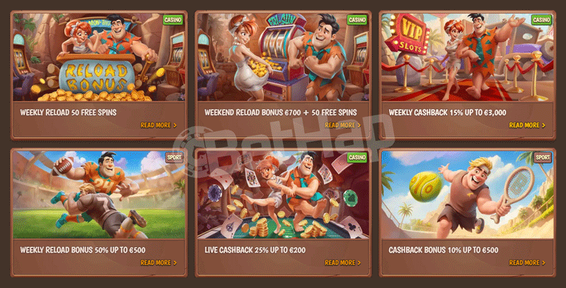 Stonevegas Bonuses for Registered Players